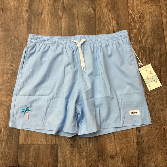 Duvin PALM SWIM SHORT SWIM SHORT Size XXL Blue